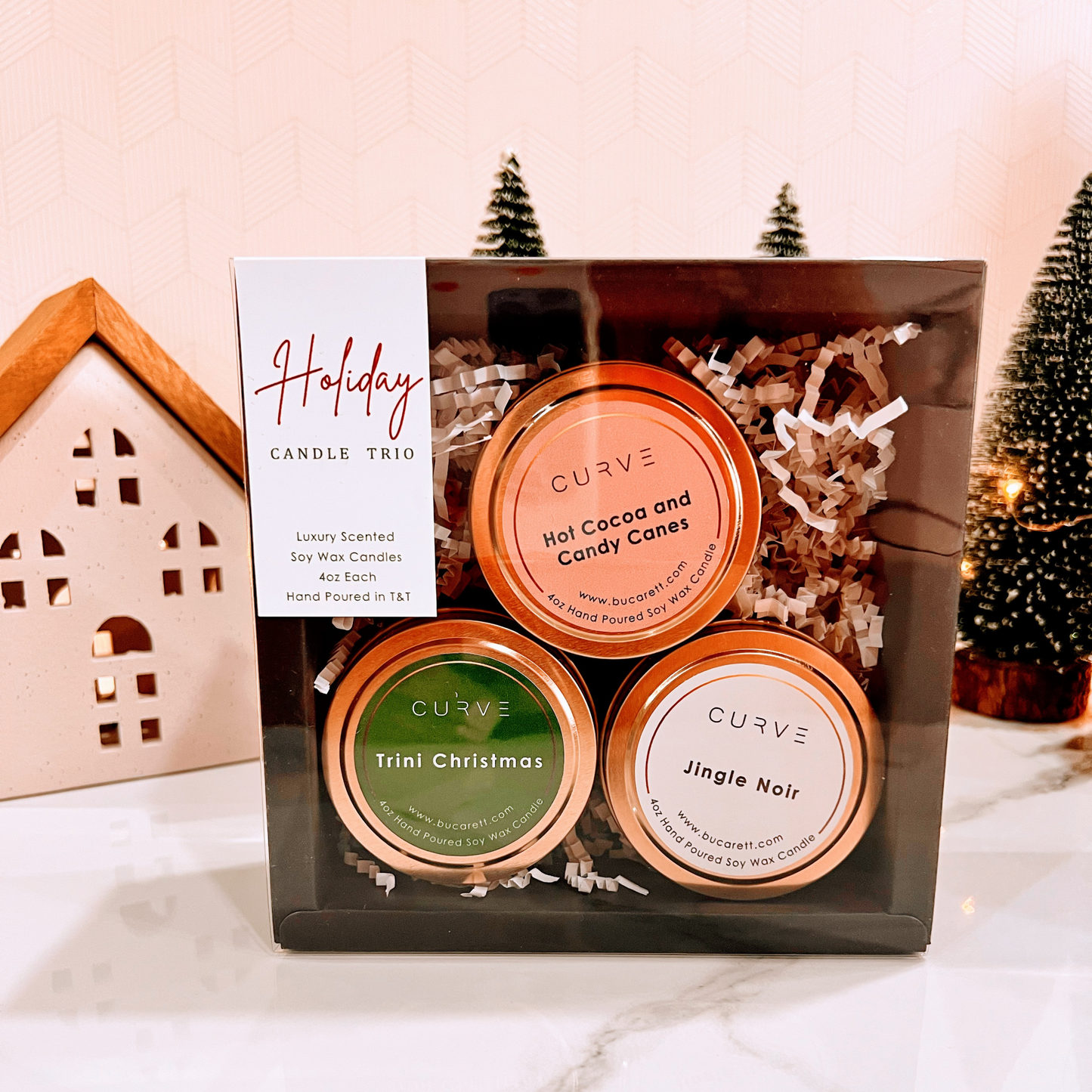 Holiday Candle Trio